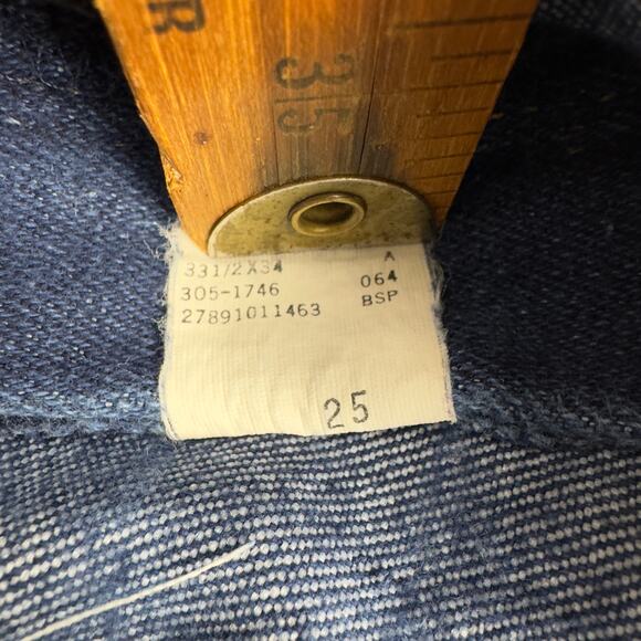 Vintage Lee Women’s High-Rise Jeans 18L Dark Wash, Excellent Condition 80’s 90’s - Picture 5 of 11